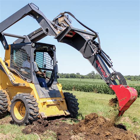 Skid Steer Excavator Attachments in Alberta 